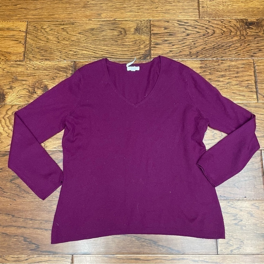 Charter club 2‎ ply cashmere top